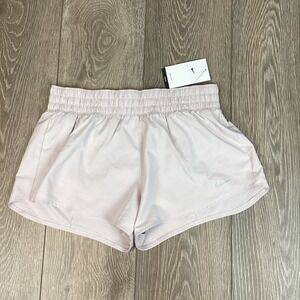 Nike Women's Dri Loose‎ Fit Mid-Rise Brief Lined Shorts Training Bottoms NEW